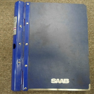 1985 86 87 1988 Saab 9000 Manual Auto Transmission Brakes Service Repair Manual
