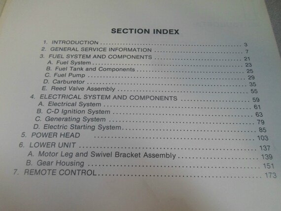 1981 Chrysler Outboard Service Manual 55 HP OEM B… - image 2