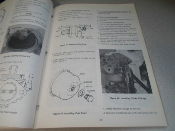 1981 Chrysler Outboard Service Manual 55 HP OEM B… - image 8