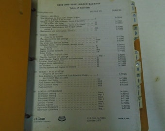 Manuel d'atelier de réparation de service de pelle rétrocaveuse CASE 680B 680C, livre OEM d'usine ***