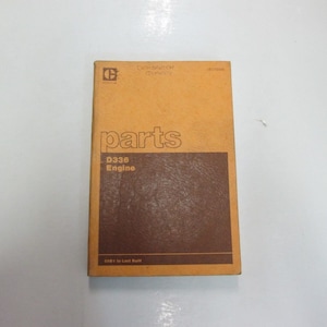Caterpillar D336 Engine Parts Book Manual Stained Writing 55B1 To Last Built Oem