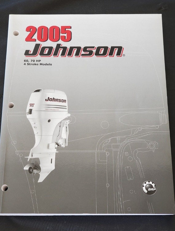 2005 Johnson SO 4 Stroke 60 70 Hp Service Shop Re… - image 1
