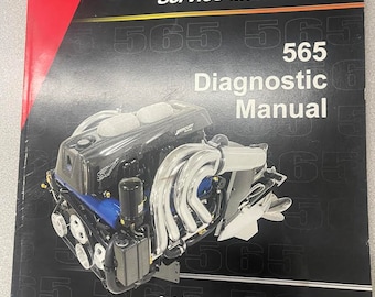 Mercury Racing 565 Diagnostisk service Verkstadsreparationsmanual OEM 90-8M0069223