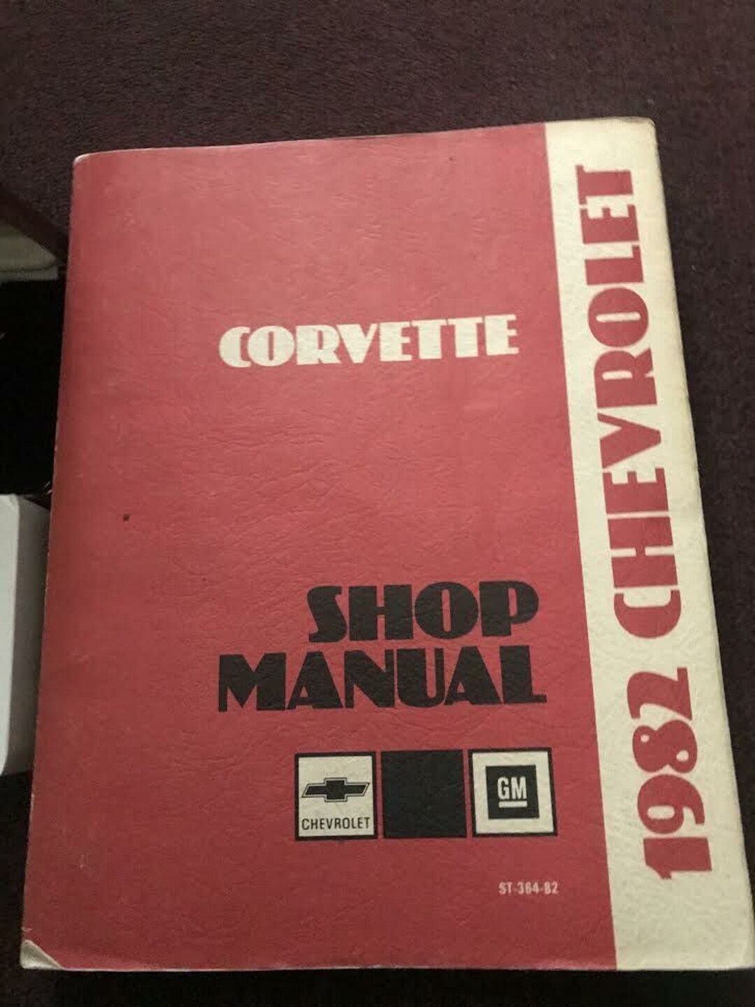 1982 Chevrolet CHEVY CORVETTE Service Repair Shop Manual Etsy
