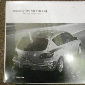 2003 Mazda 3 New Model Training Service Repair Shop Manual FACTORY OEM BOOK 03
