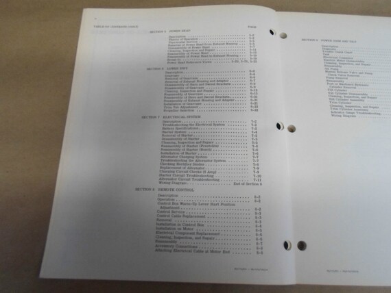 1975 Evinrude Service Shop Manual 115 HP 115593 O… - image 3