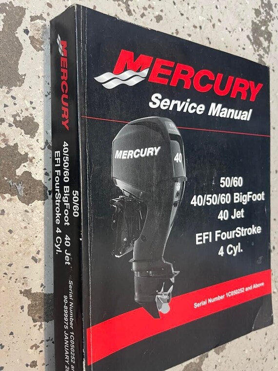 Mercury 50/60 40/50/60 Bigfoot Fourstroke EFI Ser… - image 2