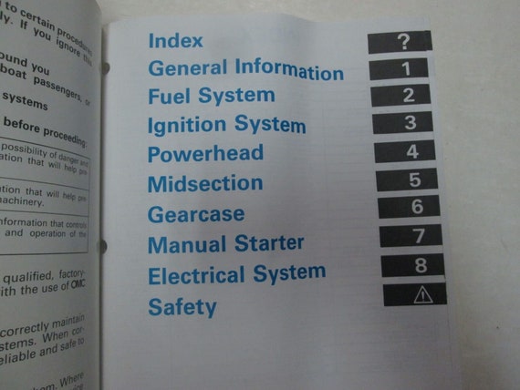 1996 Johnson Evinrude Outboards Service Manual 2 … - image 3