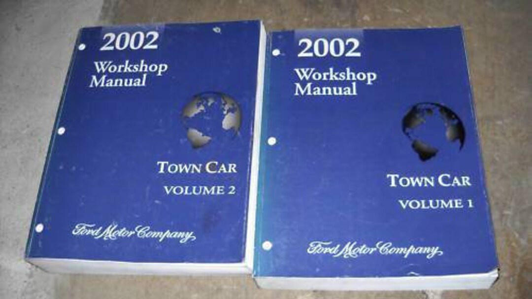 2002 LINCOLN TOWN CAR Service Shop Repair Manual Set Etsy