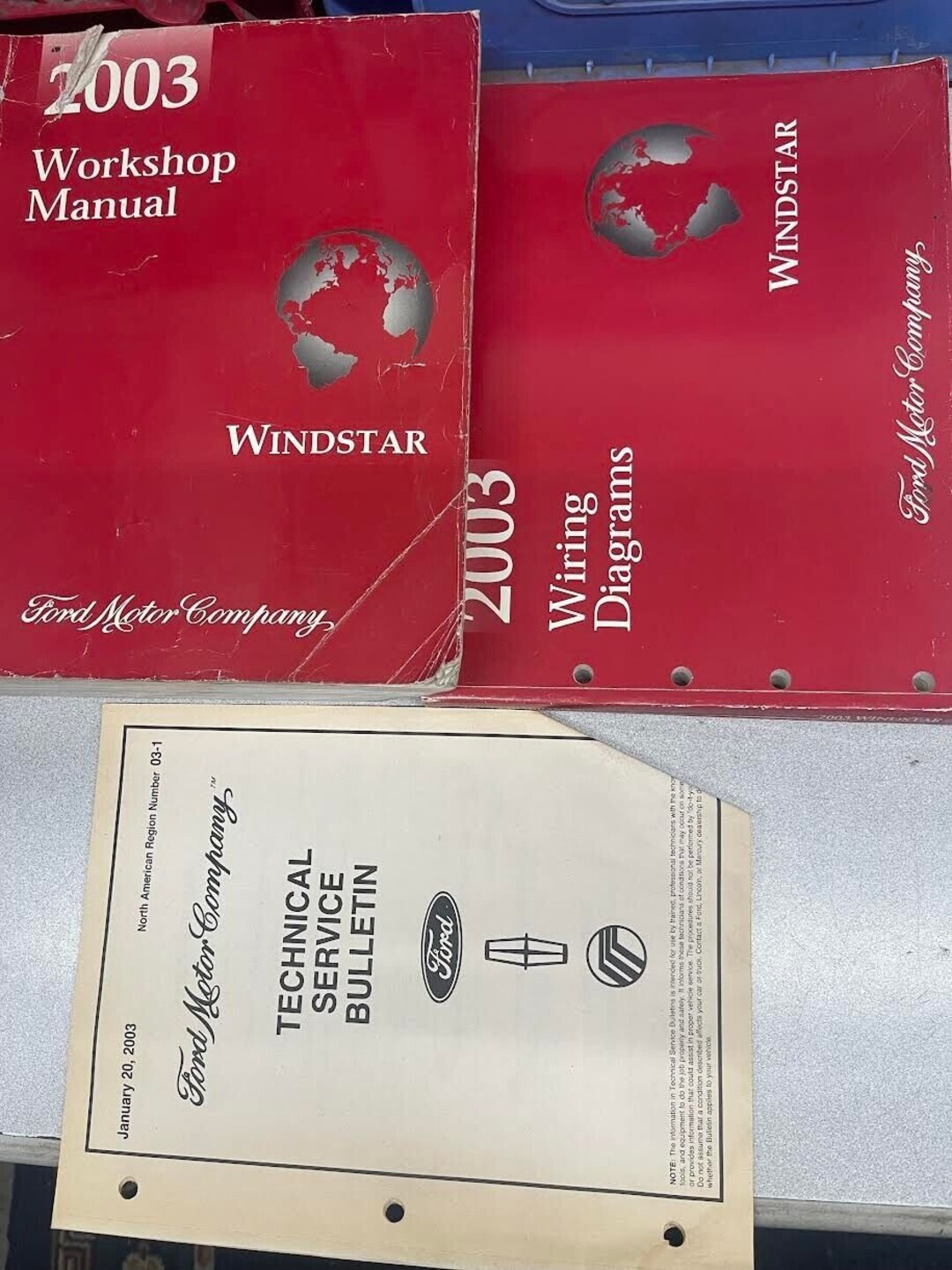 2003 Ford Windstar Mini Van Service Shop Repair Manual Set Oem Etsy