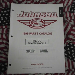 1999 Johnson 60 70 Remote Models Parts Catalog