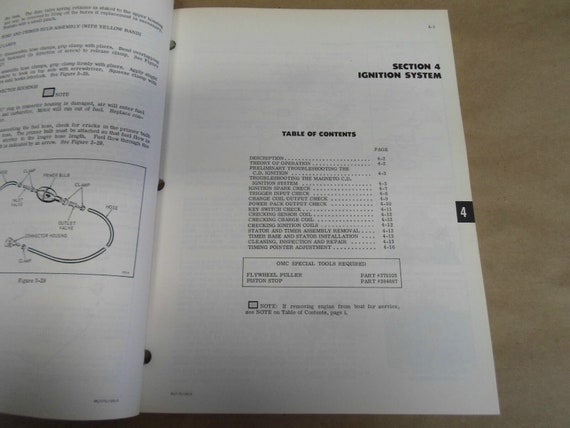 1975 Evinrude Service Shop Manual 115 HP 115593 O… - image 9
