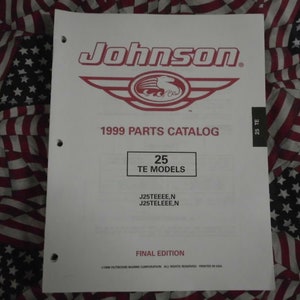 1999 Johnson 25 TE Parts Catalog