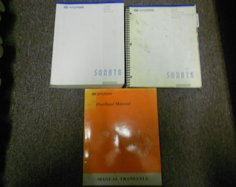 2000 Hyundai Sonata Service Repair Shop Manual Factory Oem 3 Vol Set Hyundai