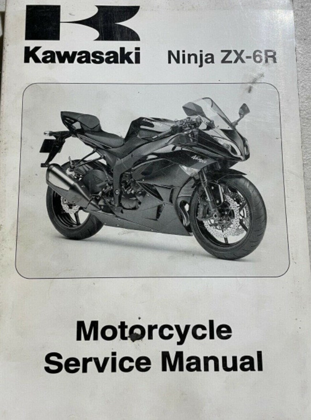 2009 Kawasaki Ninja ZX-6R Motorcycle Service Repair Shop