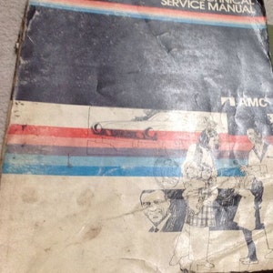1975 Amc American Motors Gremlin Hornet Matador Service Shop Repair Manual Oem