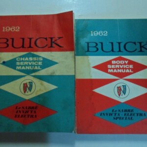 1962 Buick Electra Le Sabre Invicta Lesabre Special Service Shop Manual Set