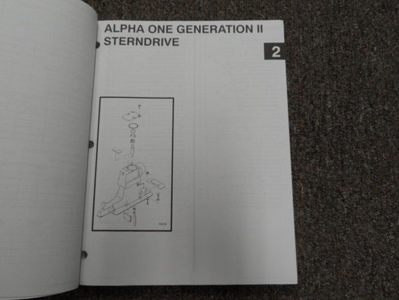 1997 Mercruiser Technicians Handbook Sterndrive U… - image 6