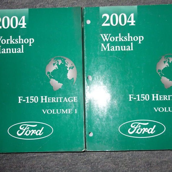 2004 Ford F-150 F150 Heritage Truck Service Workshop Shop Repair Manual Set Oem