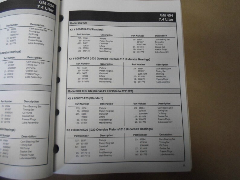 1993 Quicksilver Marine Parts and Accessories Engine Service Etsy