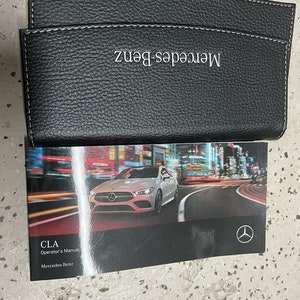 2021 Mercedes Benz Cla Class Modelos Manual do Operador do Proprietário W Case