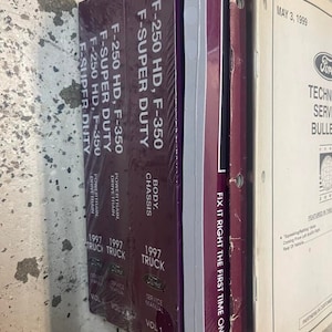 1997 Ford F-250 350 F250 F350 Super Duty Truck Service Shop Repair Manual Set +