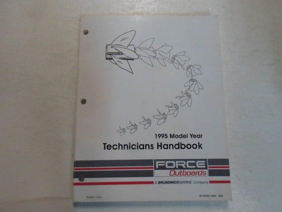 1995 Force Outboards Technicians Handbook Manual … - image 1
