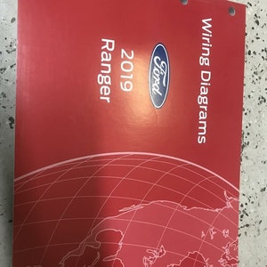 2019 Ford Ranger Wiring Electrical Diagram Manual OEM Factory