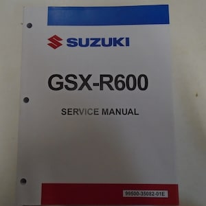 2001 2002 2003 Suzuki GSX-R600 GSXR600 Service Repair Workshop Manual NEW