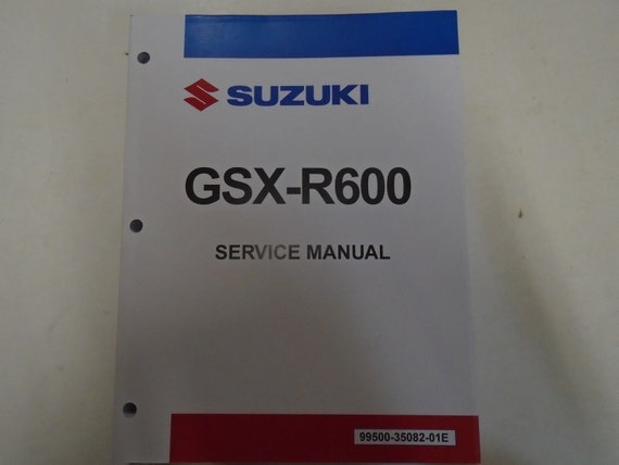 2001 2002 2003 Suzuki GSX-R600 GSXR600 Manual de taller de