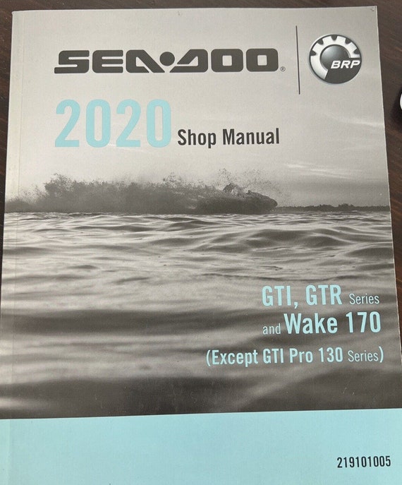 2020 Seadoo GTI/GTR/WAKE 170 Service Shop Repair … - image 3