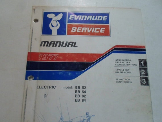1977 Evinrude Outboard Service Repair Manual 55 H… - image 2