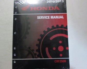 2012 Honda Crf250r Crf 250R Service Repair Shop Manual Fábrica Brand New Oem