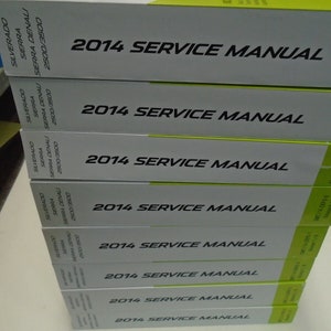 2014 Chevy Silverado GMC SIEMERIE Denali 2500 3500 Serie Service Handbuch Se