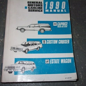1990 Buick Estate Wagon Shop Service Repair Workshop Manual Oem Factory
