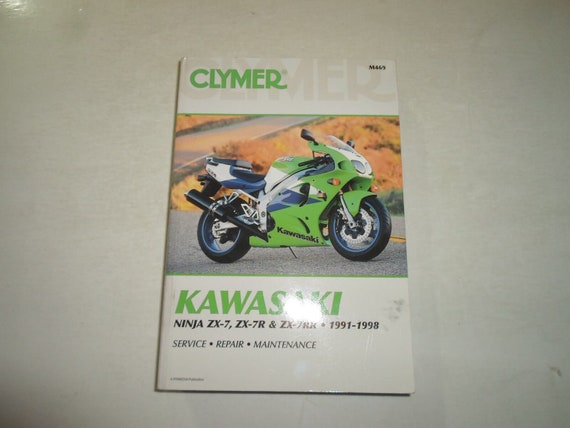 1991-1998 Clymer Kawasaki Ninja ZX-7 ZX-7R ZX-7RR… - image 1