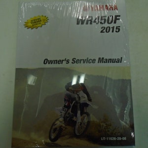 2015 Yamaha WR450F WR 450 F Repair Shop Workshop Service Shop Manual NEW