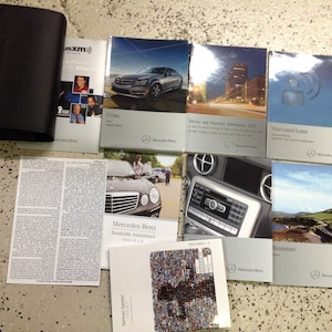 Manual do proprietário dos modelos Mercedes Benz Classe C Coupe 2012 definido W Case Oem