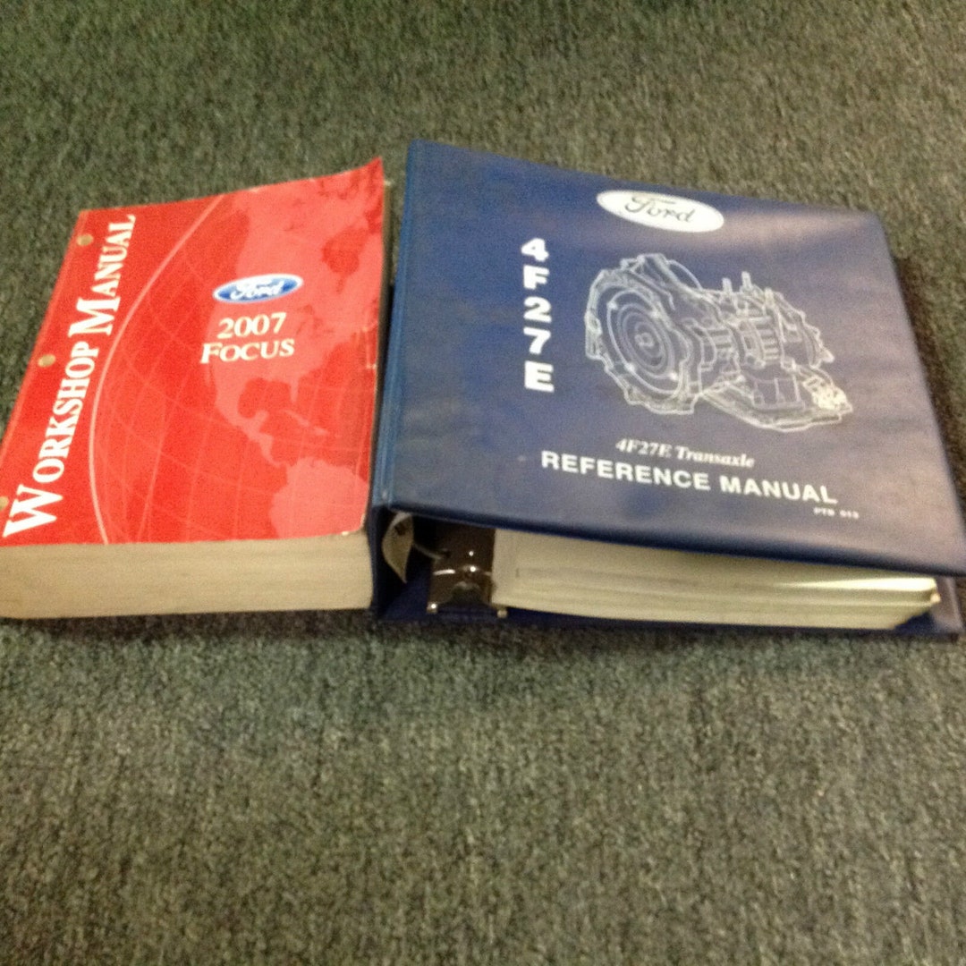 2007 FORD FOCUS Service Repair Shop Workshop Manual Set W Transmission ...