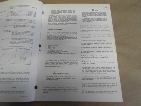 1975 Evinrude Service Shop Manual 115 HP 115593 O… - image 6
