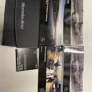 Manual do operador do proprietário dos modelos Mercedes Benz Classe A 2021 definido OEM de fábrica +