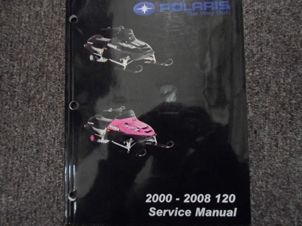 2000 2001 2002 2003 2004 2005 06 07 2008 Manuel d'entretien et de réparation Polaris 120