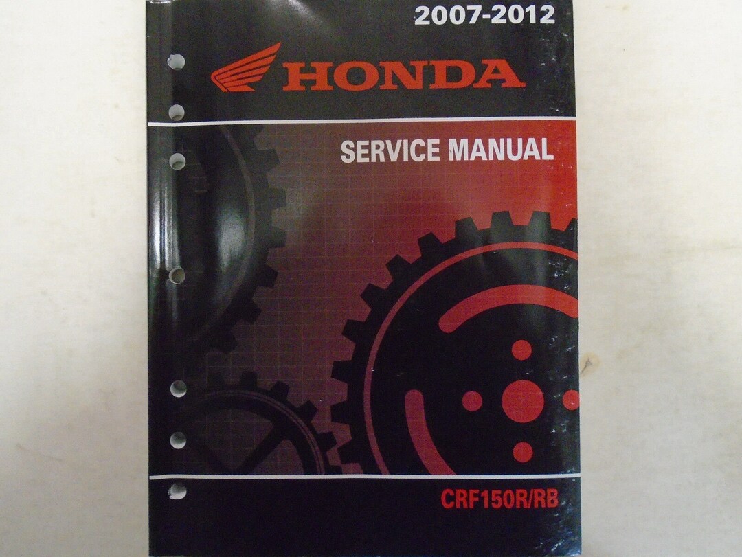 2007 2008 2009 2010 2011 2012 HONDA CRF150R/RB Service Shop Repair
