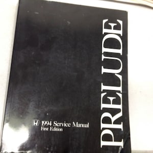 1994 HONDA PRELUDE Service Shop Workshop Repair Manual NEW