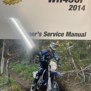 2014 Yamaha WR450F WR 450 F Repair Shop Workshop Service Shop Manual NEW