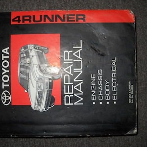 1996 Toyota 4Runner 4 RUNNER Service Shop Repair Workshop Manual NEW