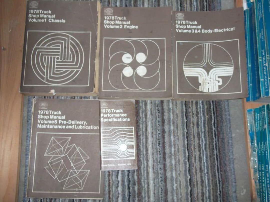 1978 FORD F150 SERVICE MANUAL PDF visual data 4