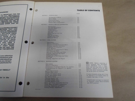 1975 Evinrude Service Shop Manual 115 HP 115593 O… - image 2