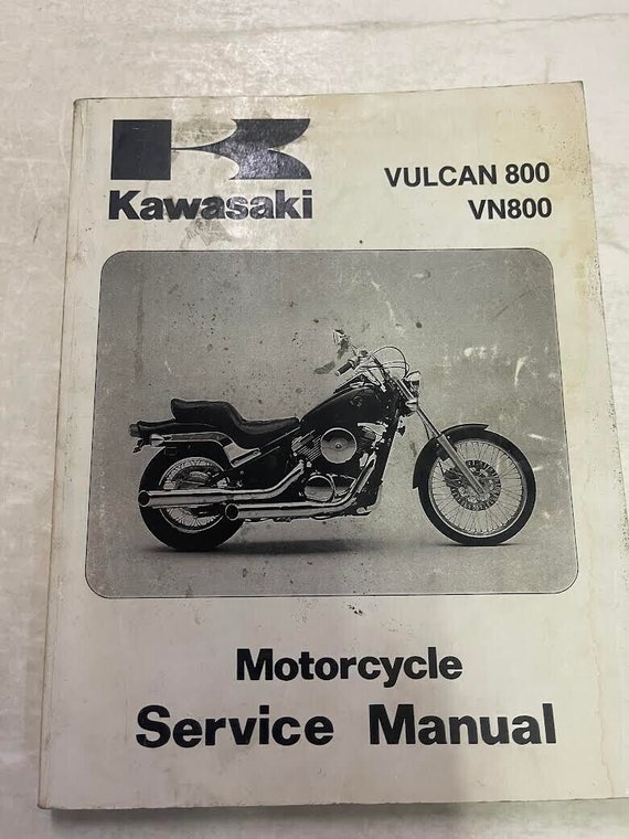 1995 1996 1997 1998 Kawasaki Vulcan 800 VN800 Moto