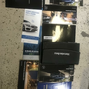 2019 Mercedes Benz E Class Sedan Owner Owners Operators Manual Set Oem